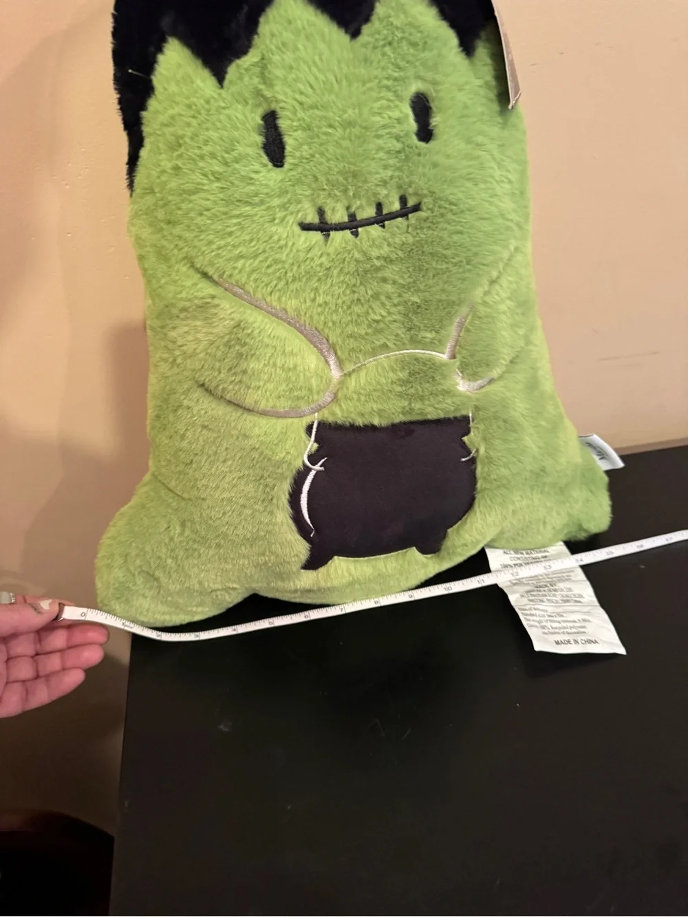 Martha Stewart Frankenstein Plush Halloween Decorative Pillow